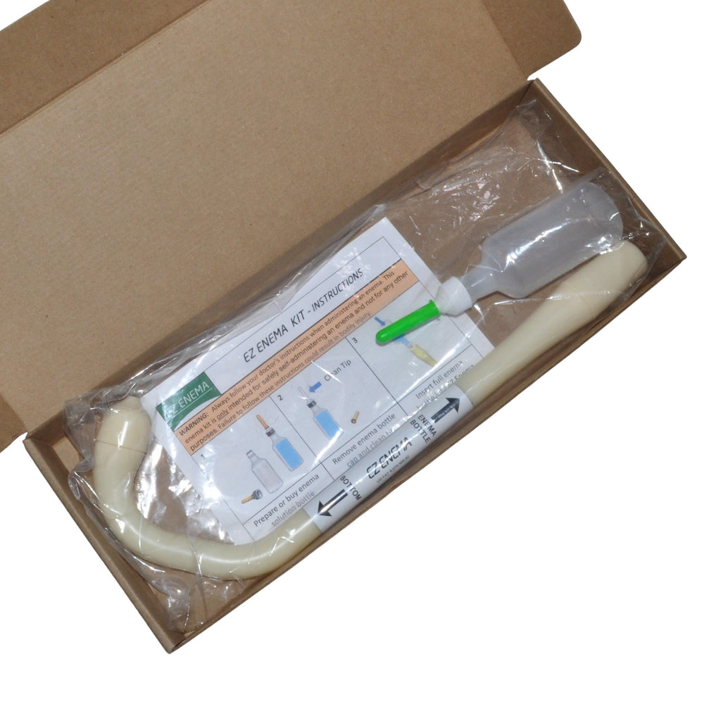 EZ Enema Rounded Kit supports privacy and travel-friendly use.