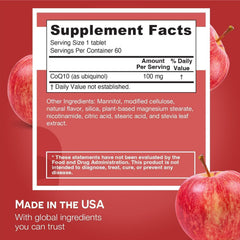 EZ Melts CoQ10 dual-form blend ready for fast mouth absorption
