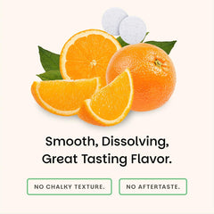 EZ Melts Iron label close-up emphasizes natural ingredients