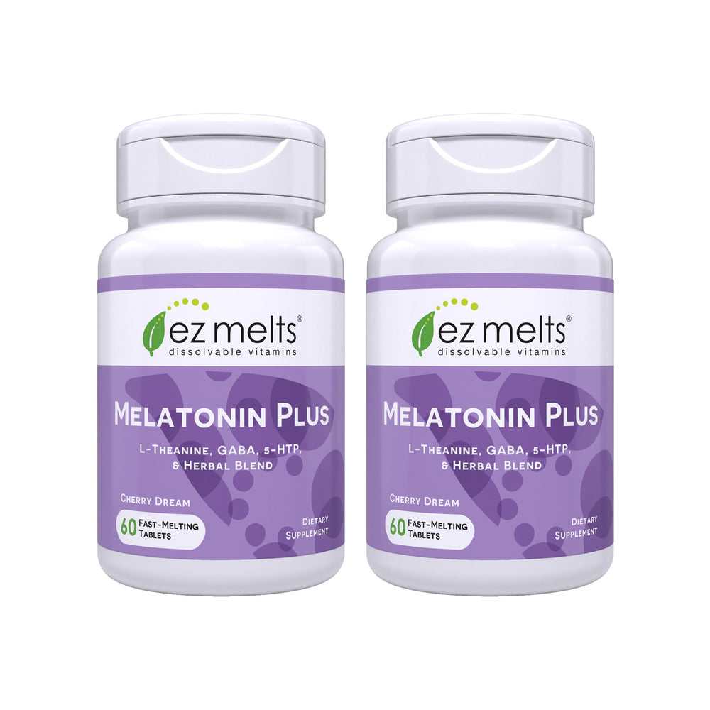EZ Melts Melatonin Plus dissolving tablet for easy nightly use