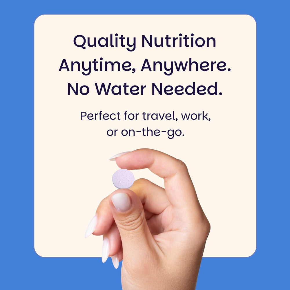 EZ Melts dry mouth relief with saliva support