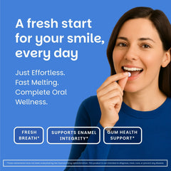 EZ Melts fresh breath support with probiotic blend