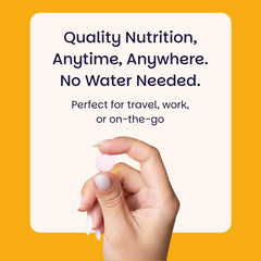 EZ Melts travel-friendly pack demonstrates on-the-go vitamin C