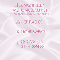 EZ Nite Sleep with strawberry flavor cue for a pleasant nightly experience.