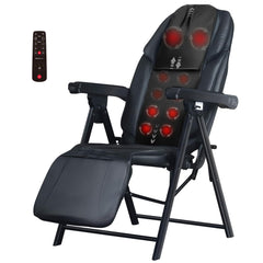 Ezencon foldable massage chair offers portable full-body relief for home use.