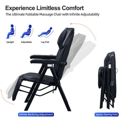 Ezencon massage chair in shiatsu mode targeting deep tissue feel