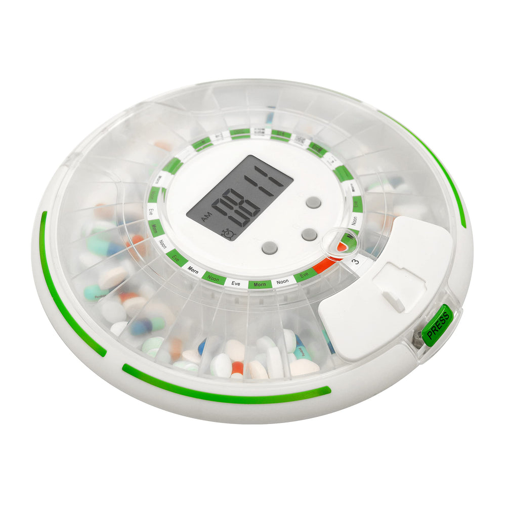 EZILIFE large LCD display aids quick reading of timing and dosage