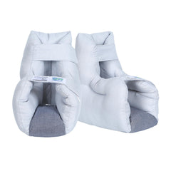 EZSLINGGLIDE heel protector gray with open heel design for easy inspection and monitoring