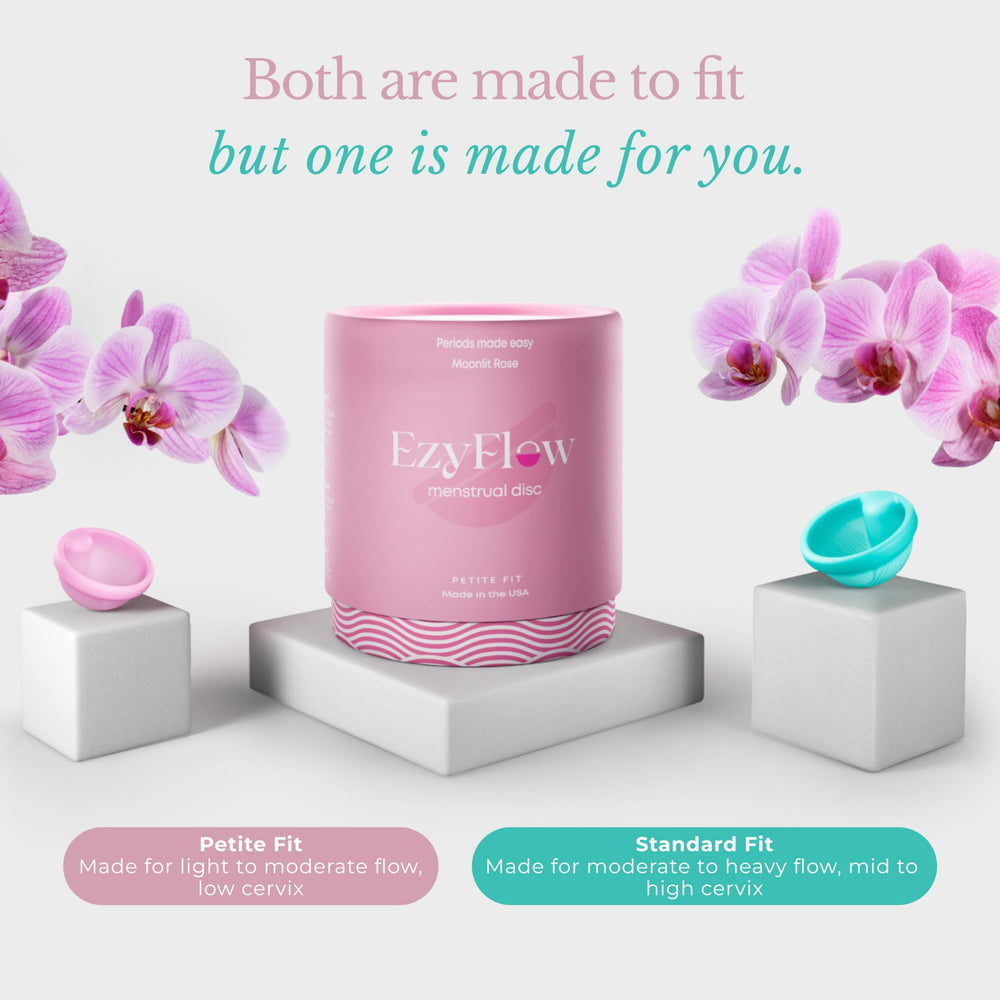 EzyFlow Ezy Disc packaging supports waste-free, reusable care.