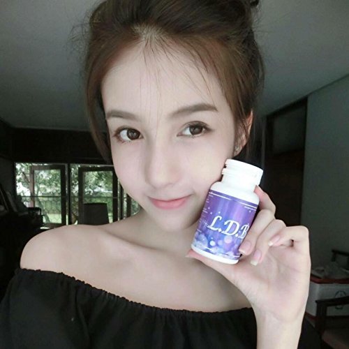 Fabskinhouse LDB estrogen bottle back label detailing dosage for daily use