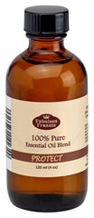 Fabulous Frannie Protect Pure oil bottle in amber glass for diffusion and aromatherapy at home