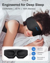 FACEMOON 3D zero-pressure eye cups reduce contact on lashes for gentle, dark sleep