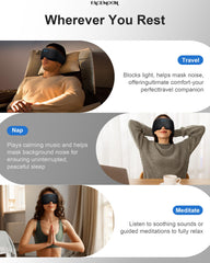 FACEMOON up to 13 hours of playback for overnight wear and travel