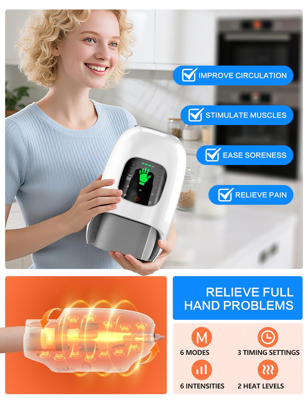 FadFun auto timer enables safe, quiet massage sessions