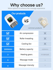 FadFun built-in cooling fan keeps hands dry during use