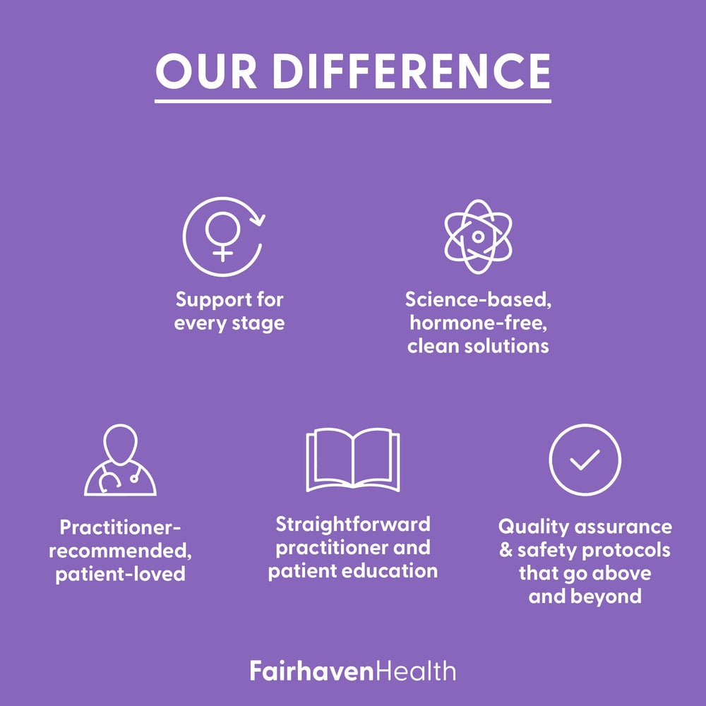In-use scene with Fairhaven Health Complete Lactation Support capsules beside water