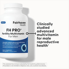 FH Pro capsules closeup highlighting convenient daily intake.