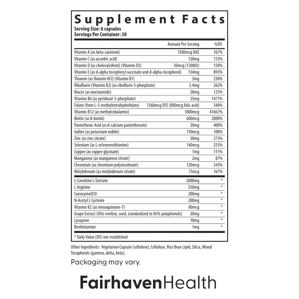 FH Pro packaging shot emphasizes vegan formula and clean labeling.