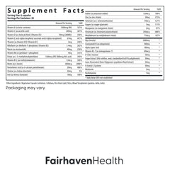 Fairhaven Health FH Pro Women capsules close-up emphasize nourishing nutrients.