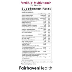 Fairhaven Health Ovaboost bottle highlighting myo-inositol and folate support for eggs