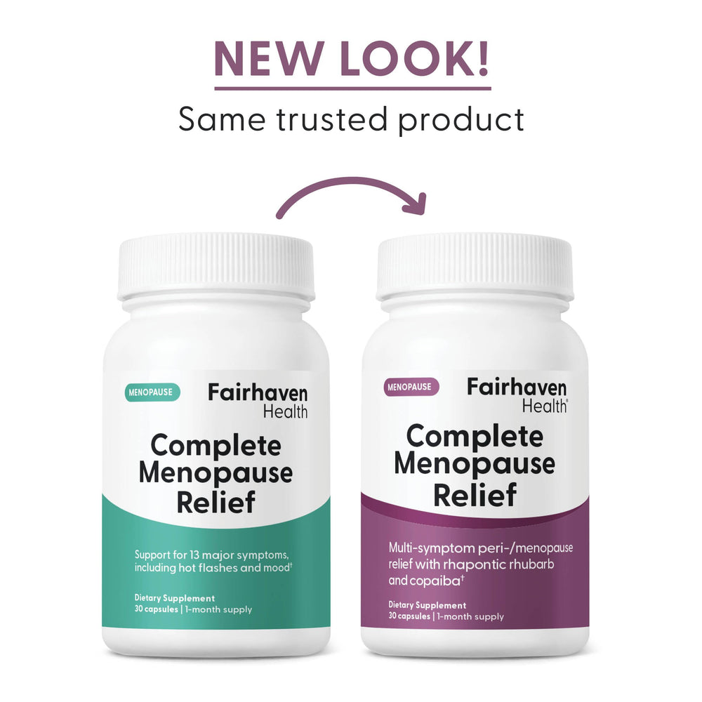 Fairhaven Health woman taking capsule illustrates everyday use option