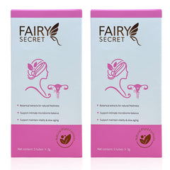 FAIRY SECRET Vaginal Moisturizing Gel tube with hyaluronic acid for lasting moisture.