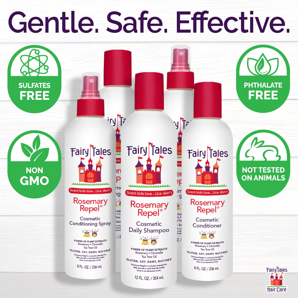 Fairy Tales Rosemary Repel pack of 2 shows value and convenience for families.