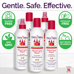 Fairy Tales Rosemary Repel pack of 2 shows value and convenience for families.