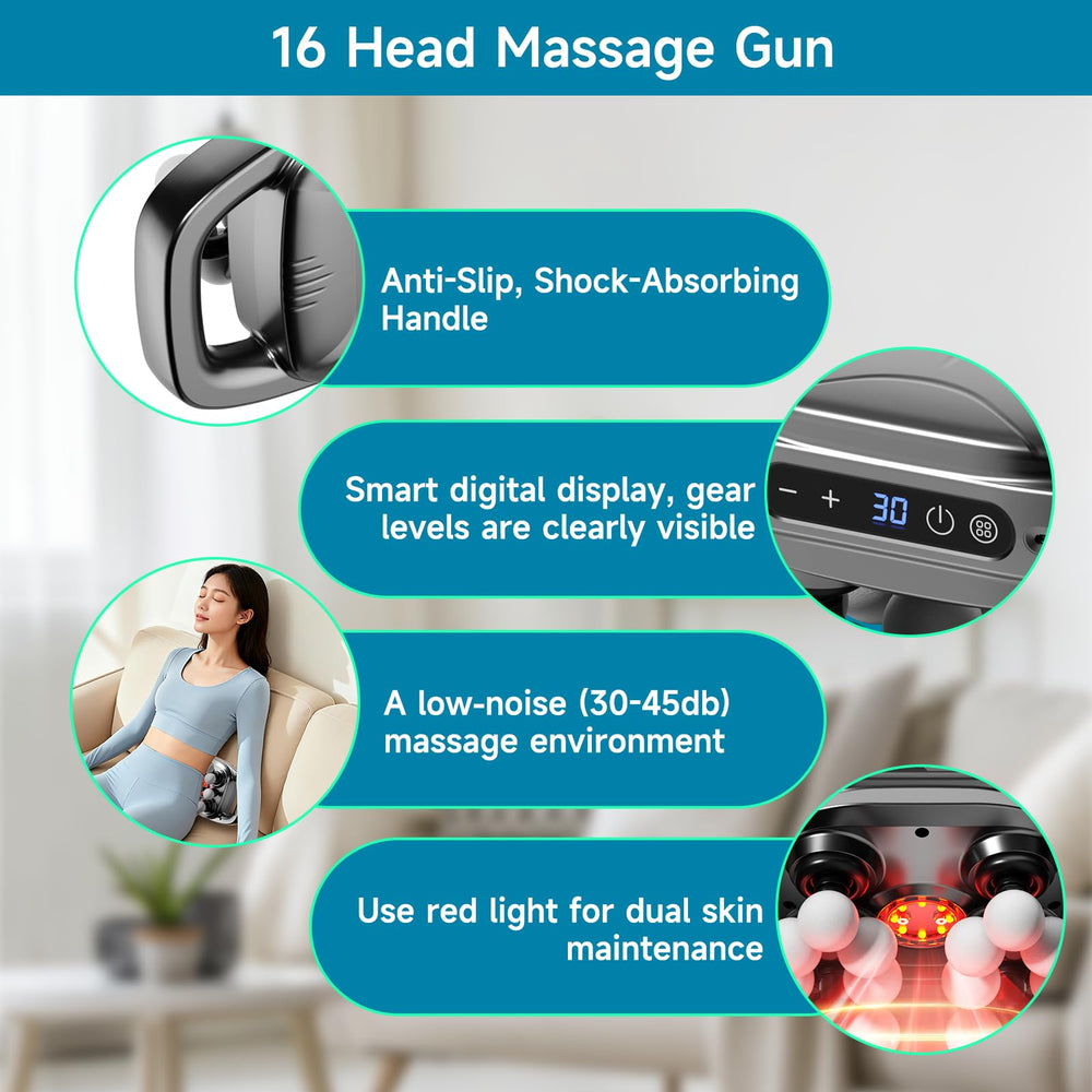 Fakosre massager runs quietly for late-night relaxation.