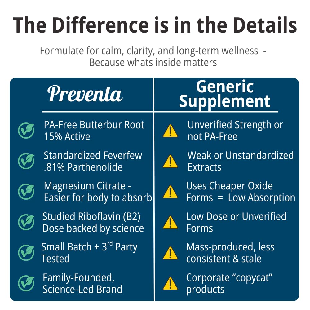 Family Tree Remedies Preventa bottle on a desk suggesting routine wellness.
