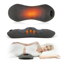 FAMKCY 3-in-1 lumbar pillow front view showing ergonomic support for rest and posture