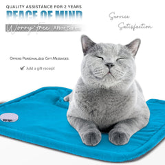 fanatato heating pad layout shows generous 17x23 inch coverage.