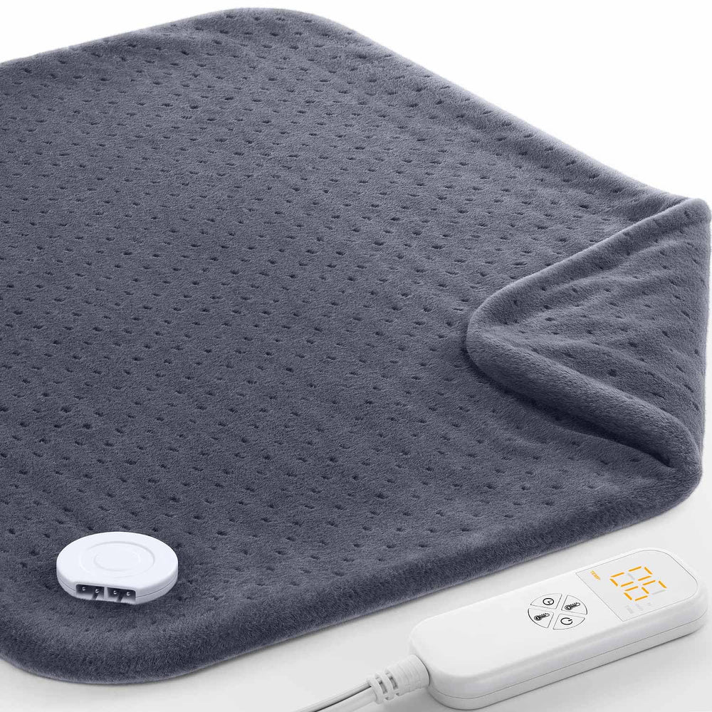 Fanatato heating pad king-size coverage for full back comfort.