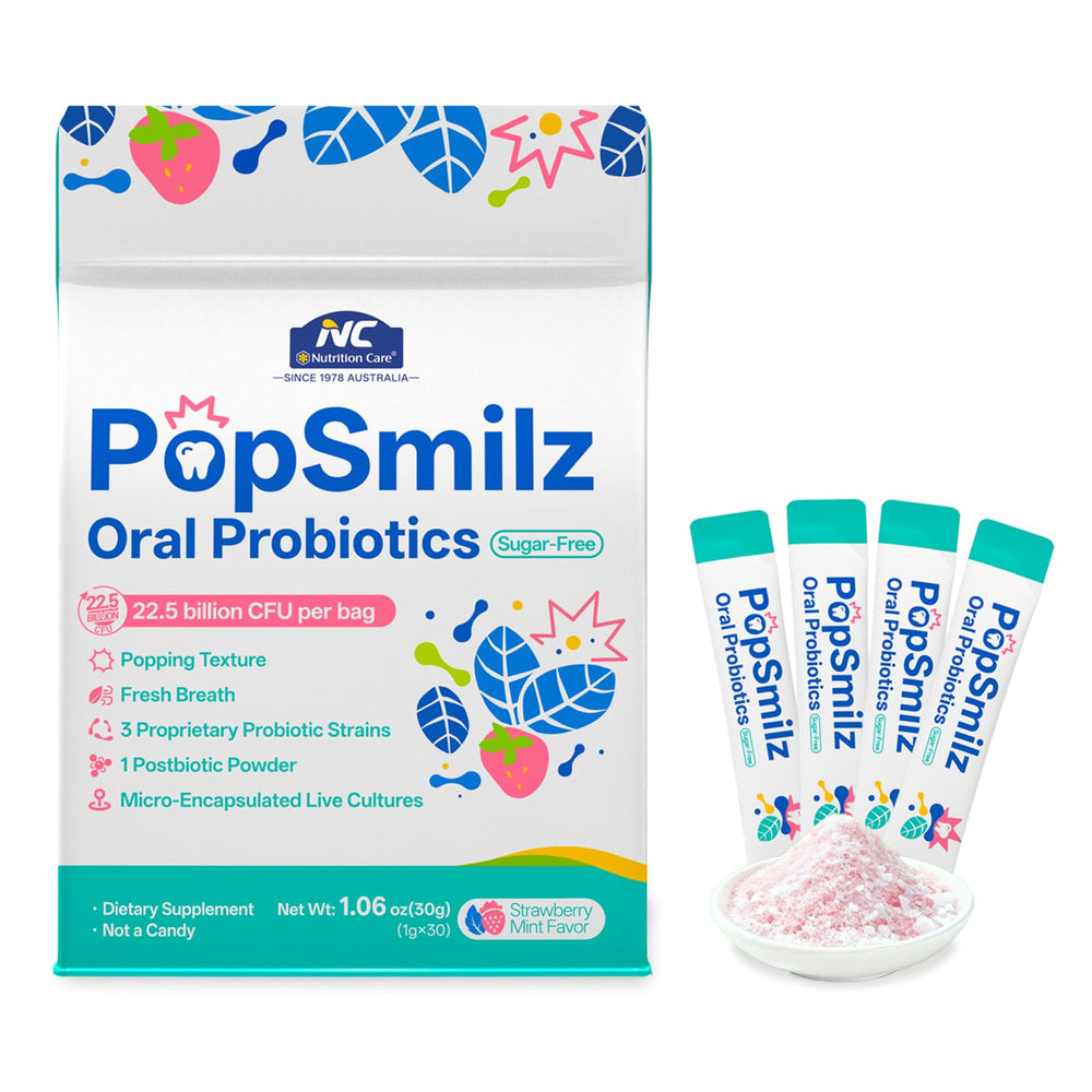 fanFentac 225B CFU probiotics powder for quick oral care on the tongue