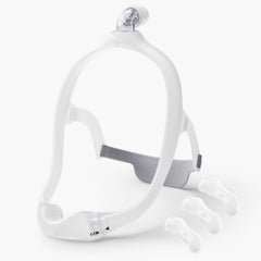 FAPASND under the nose pillow replacement kit for DreamWear, front view seal and headgear.