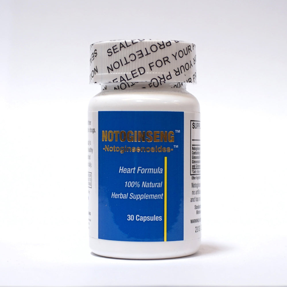 FAR LONG Notoginseng capsules closeup emphasizes high potency extract.