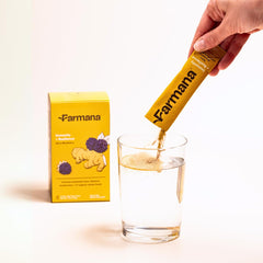Farmana Immune Drink with cordyceps energizes your daily routine.