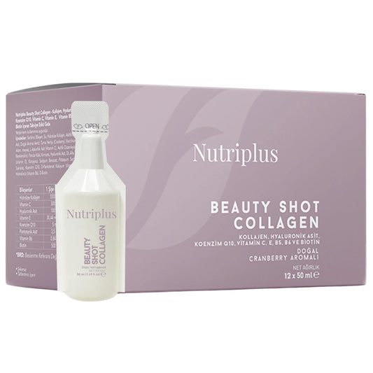 Farmasi Nutriplus Beauty Shot bottle for daily collagen support