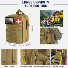 FARTSY Survival Kit emergency blanket for warmth in sudden changes.