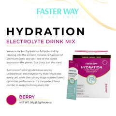 Faster Way ACV, choline, and probiotics blend for hydration and gut health