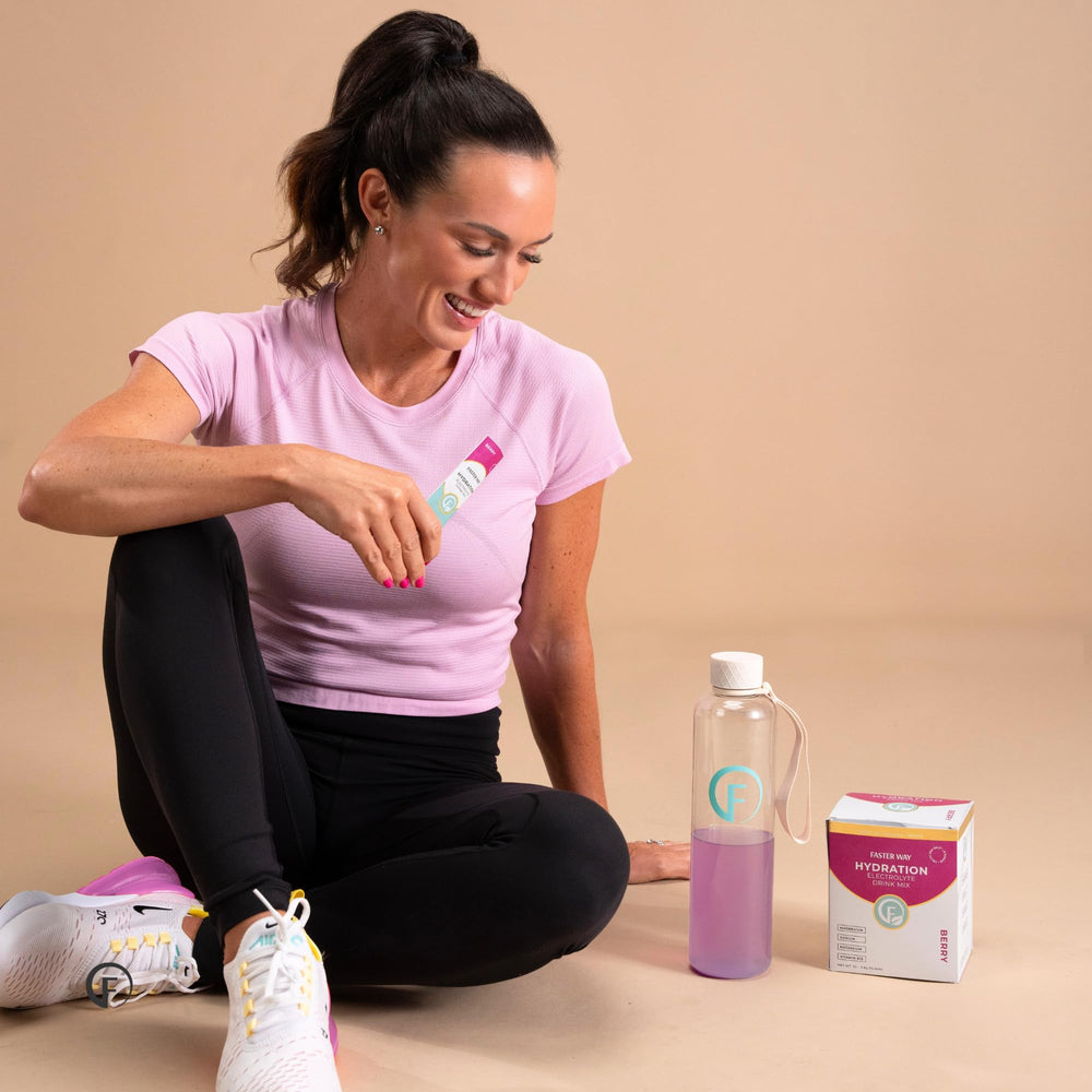 Faster Way 20oz water mix for on-the-go hydration