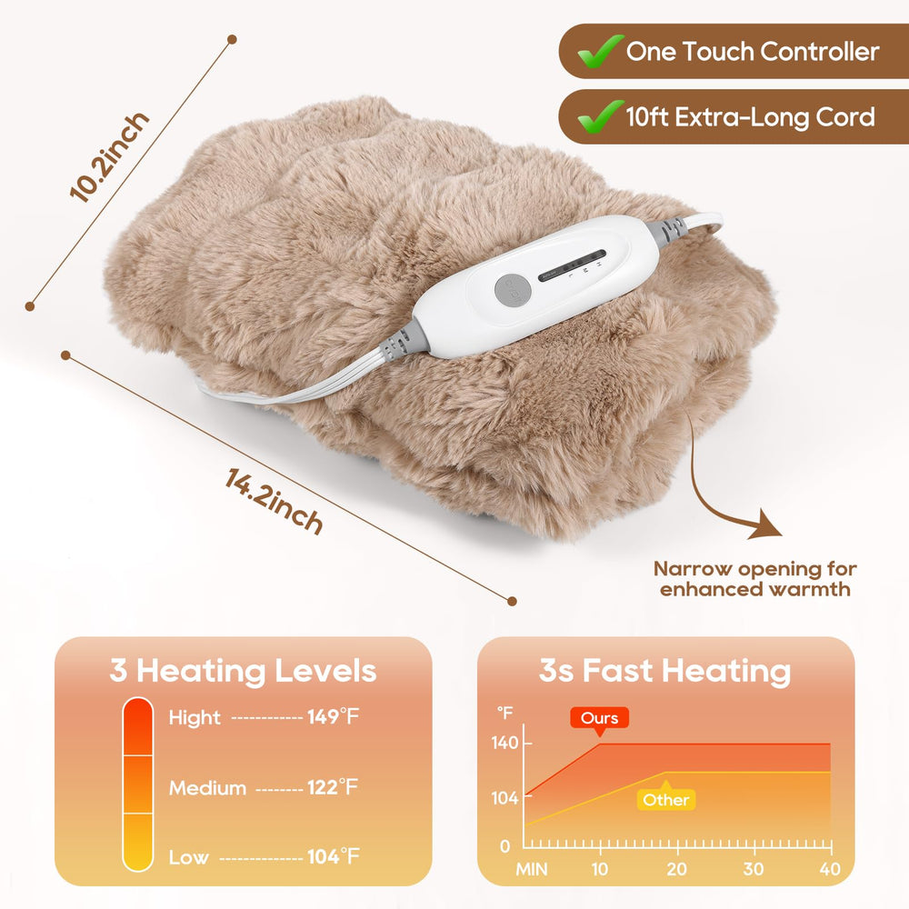 FAYKONCEN three heat levels for customizable warmth.