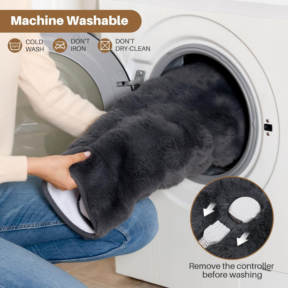 Faykoncen foot warmer ETL certified with a ten-foot cord.
