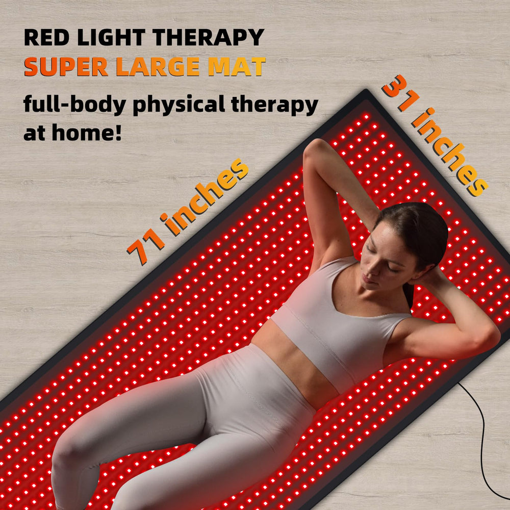 Feangli infrared 850nm mat for deep tissue reach and joint comfort