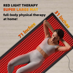 Feangli infrared 850nm mat for deep tissue reach and joint comfort