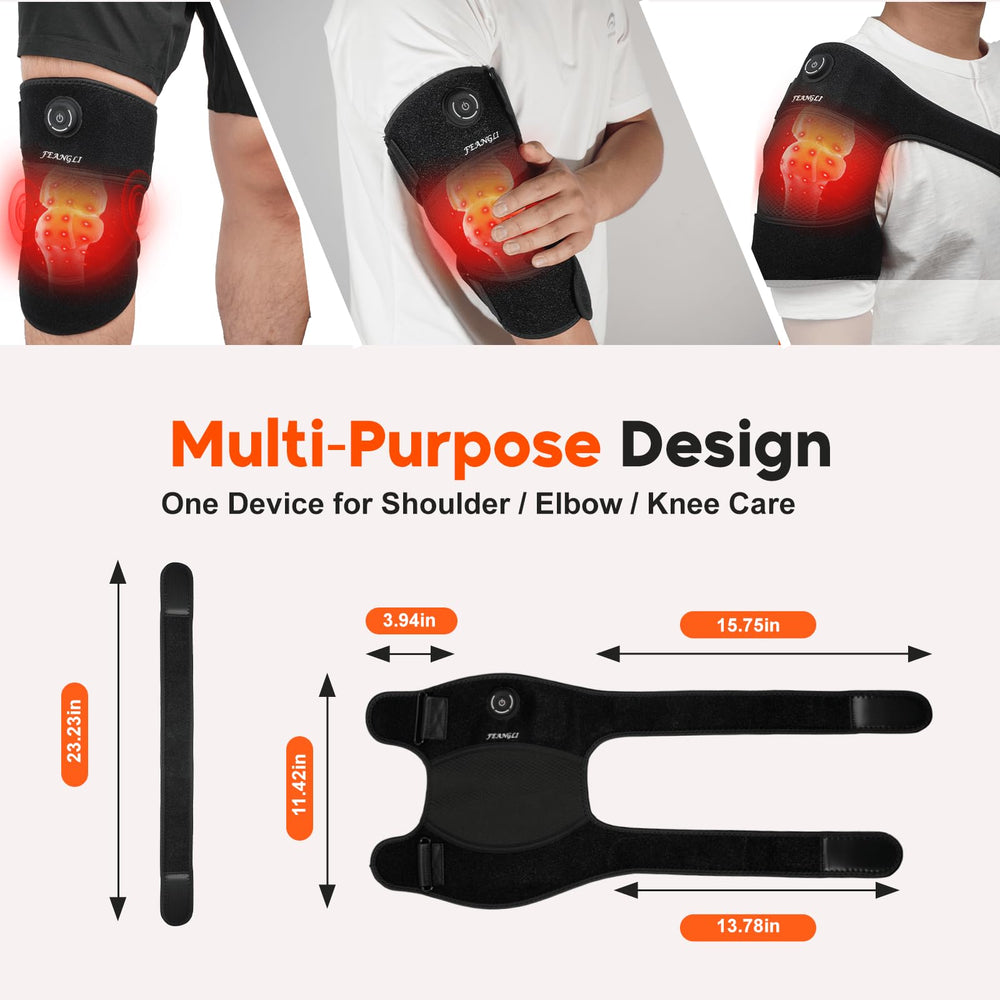 FEANGLI knee brace USB-C charging for quick recharges.
