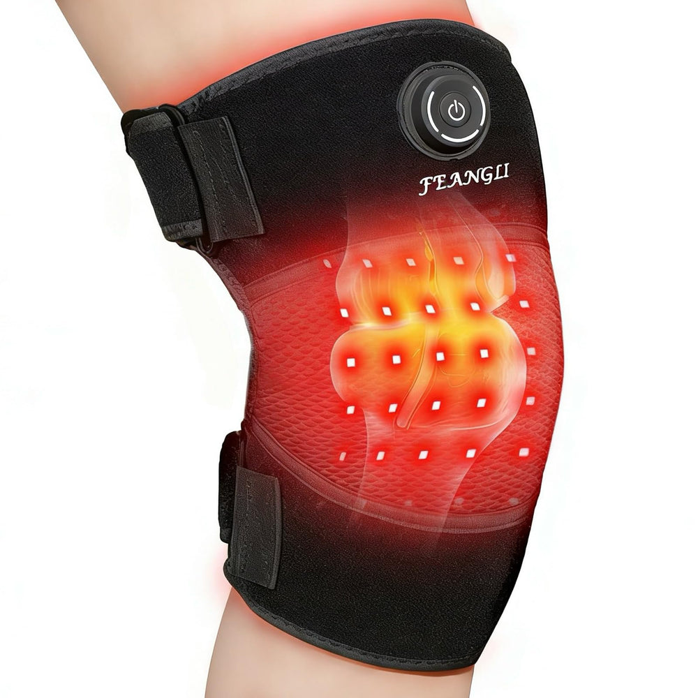 feangli knee brace with red and near-infrared light for joint comfort