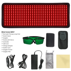 Feangli red light wrap pad 850nm LEDs for deeper reach.