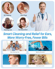 Featjoy Ear Wax Removal Kit ergonomic grip for steady handling