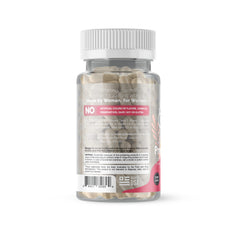 Feed Mom & Me Prenatal DHA bottle open, pills ready for daily nutrient support.